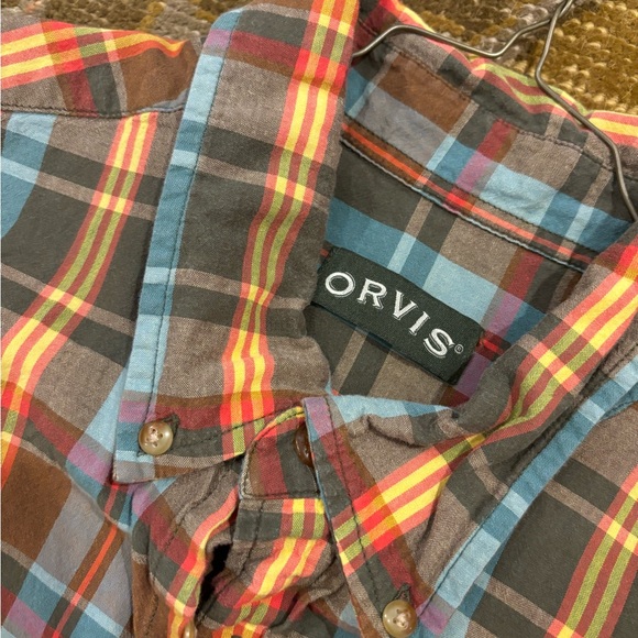 Orvis short sleeve button down size L - Picture 2 of 3
